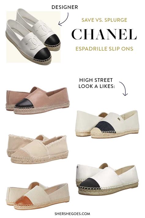 chanel look alike espadrilles|chanel high top espadrilles.